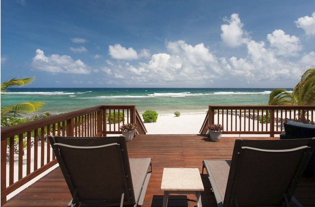 ocean view from Coral beach house